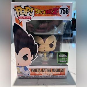 Funko pop Vegeta (eating noodles)